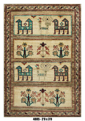Handmade Afghan Rug — 2x3