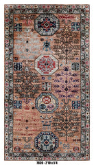 Handmade Afghan Rug — 3x4-5