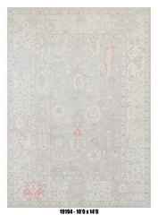 Handmade Afghan Rug — 10x14