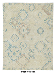 Handmade Afghan Rug — 5x7-8