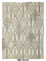 Handmade Afghan Rug — Moroccan 10x14
