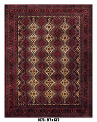 Handmade Afghan Rug — 10x14