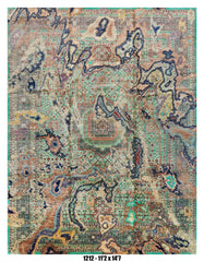 Handmade Afghan Rug — 12x15+