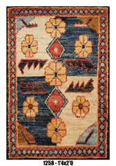 Handmade Afghan Rug — 1x2 — 1'4x2'0