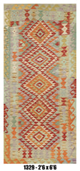 Handmade Afghan Rug — Killim Runner