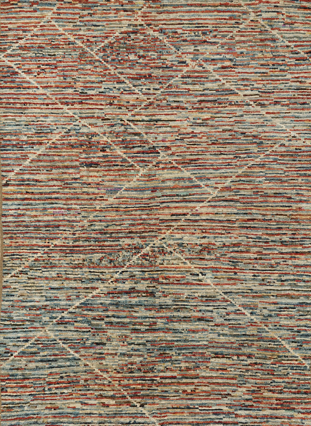Handmade Afghan Rug — Moroccan 7x10
