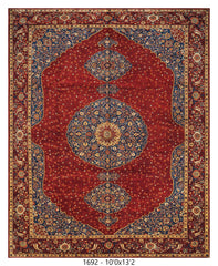 Handmade Afghan Rug — 10x14