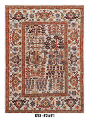 Handmade Afghan Rug — 4x6