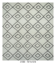 Handmade Afghan Rug — Killim 10x14