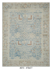 Handmade Afghan Rug — 5x7-8