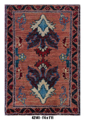 Handmade Afghan Rug — 1x2 — 1'4x1'11