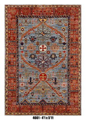 Handmade Afghan Rug — 4x6