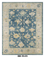 Handmade Afghan Rug — 9x12