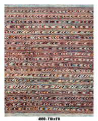Handmade Afghan Rug — 8x10