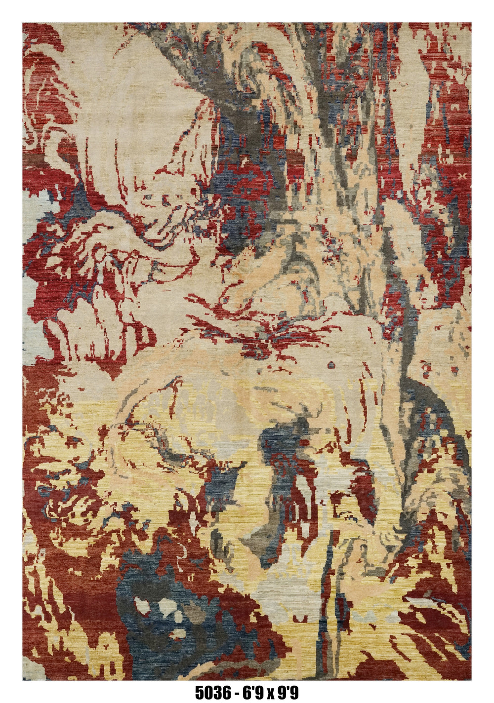 Handmade Afghan Rug — 7x10