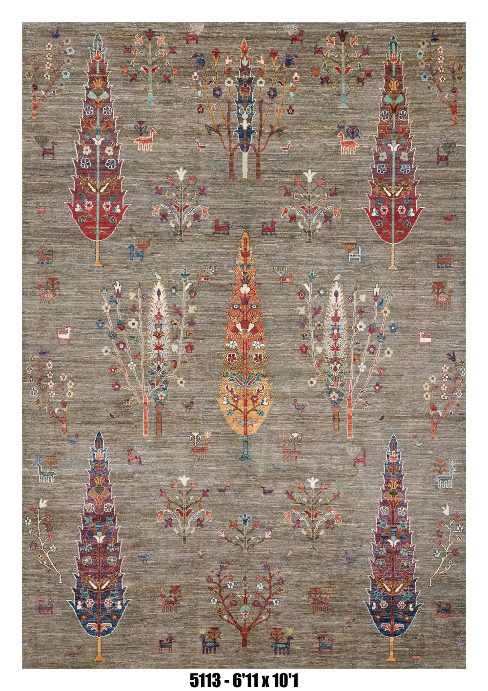 Handmade Afghan Rug — 7x10