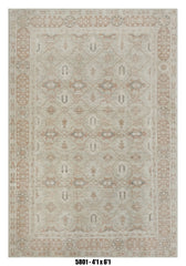 Handmade Afghan Rug — 4x6