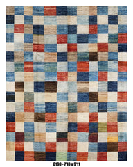Handmade Afghan Rug — 8x10