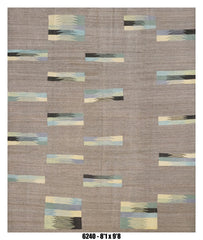 Handmade Afghan Rug — Killim 8x10