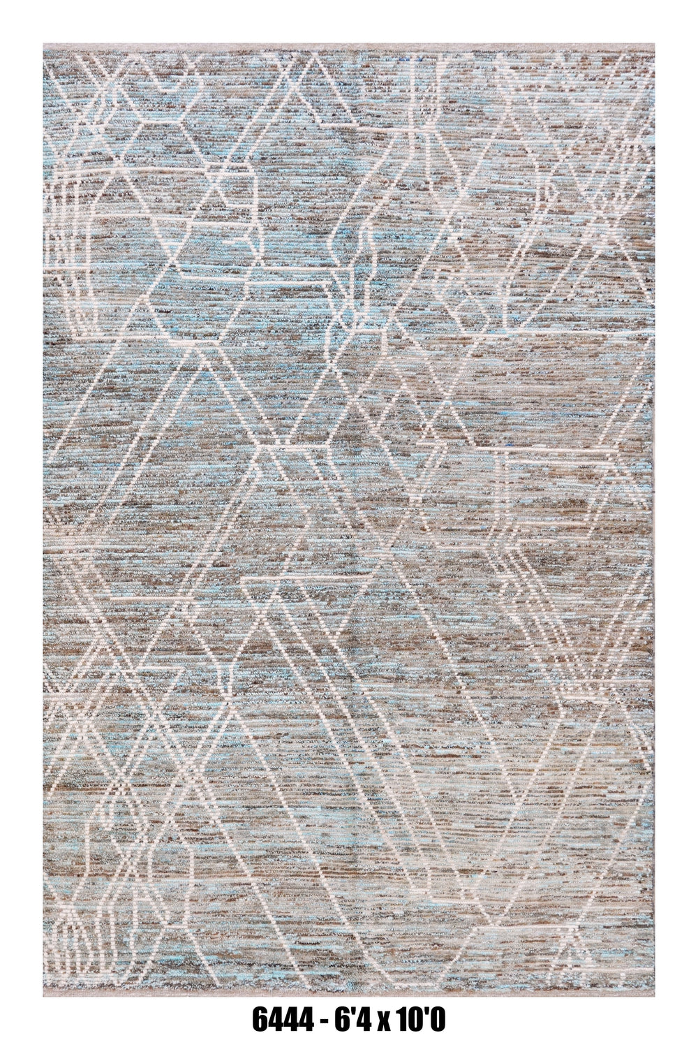 Handmade Afghan Rug — Moroccan 6x8-9