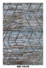 Handmade Afghan Rug — Moroccan 3x5