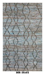 Handmade Afghan Rug — Moroccan 3x5