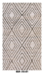 Handmade Afghan Rug — Moroccan 3x5
