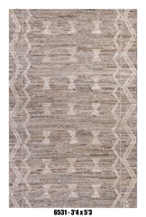 Handmade Afghan Rug — Moroccan 3x5