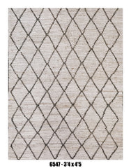 Handmade Afghan Rug — Moroccan 3x5