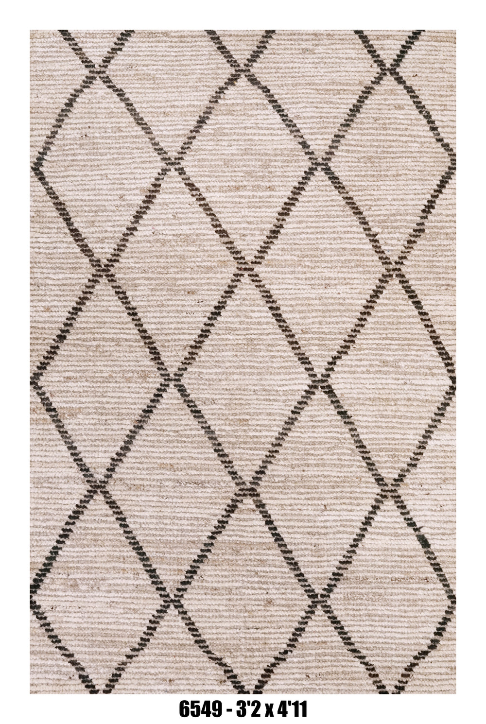 Handmade Afghan Rug — Moroccan 3x5