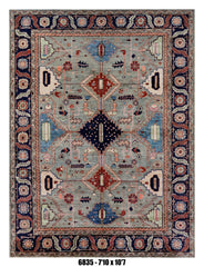 Handmade Afghan Rug — 8x10
