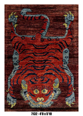 Handmade Afghan Rug — 4x6