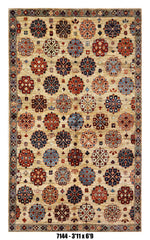 Handmade Afghan Rug — 4x6