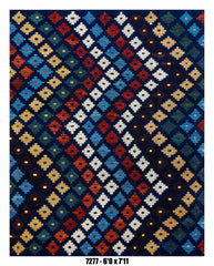 Handmade Afghan Rug — Killim 6x8-9