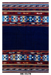 Handmade Afghan Rug — Killim 5x7-8