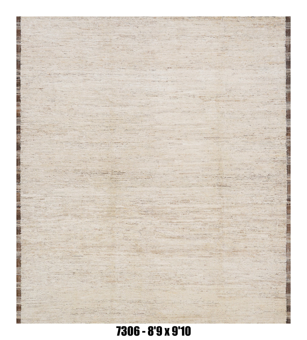 Handmade Afghan Rug — Moroccan 8x10