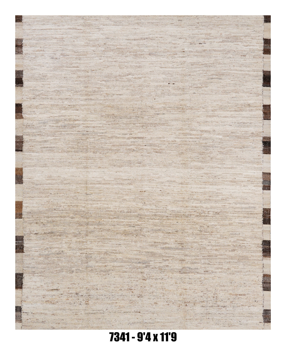 Handmade Afghan Rug — Moroccan 9x12