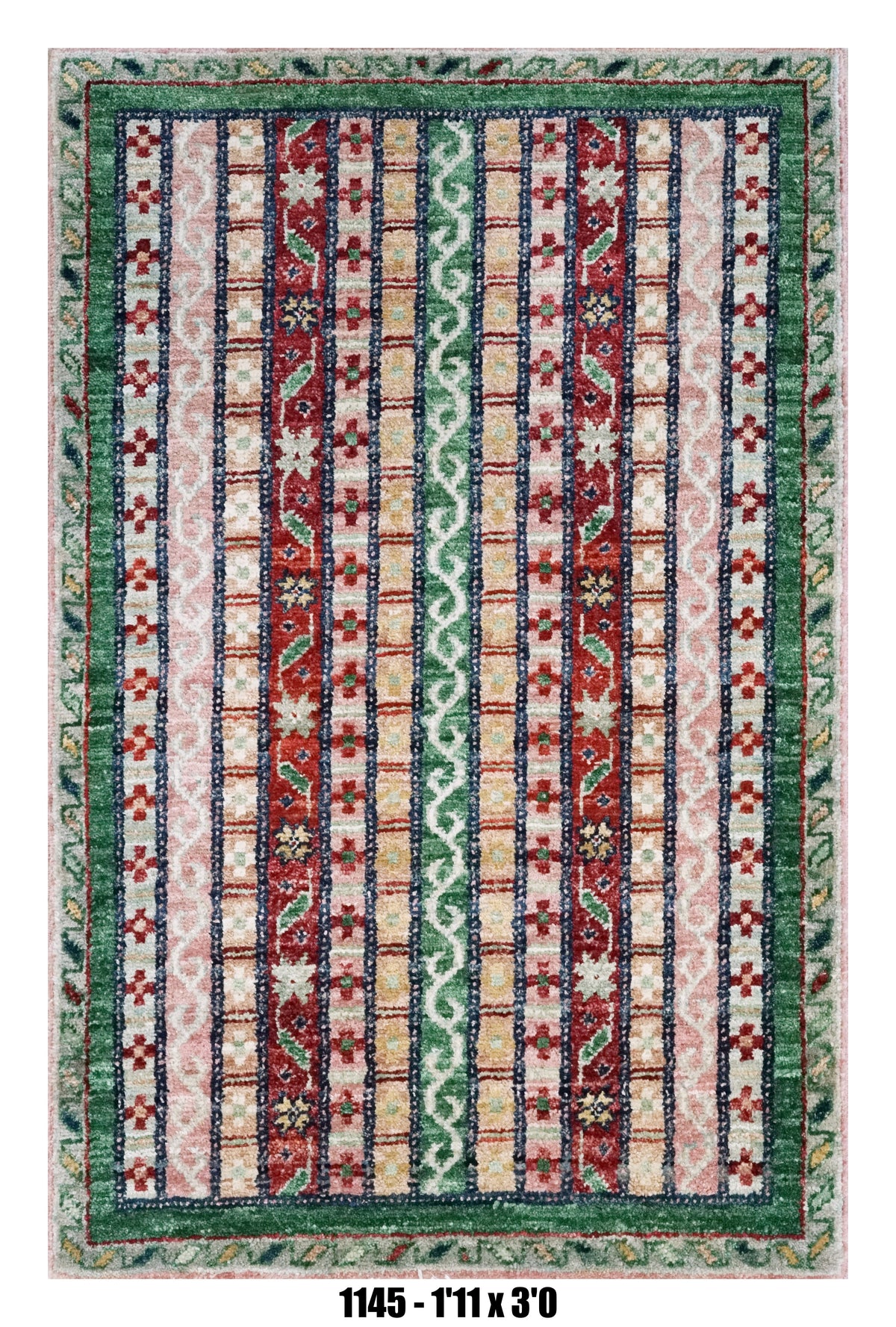 Handmade Afghan Rug — 2x3