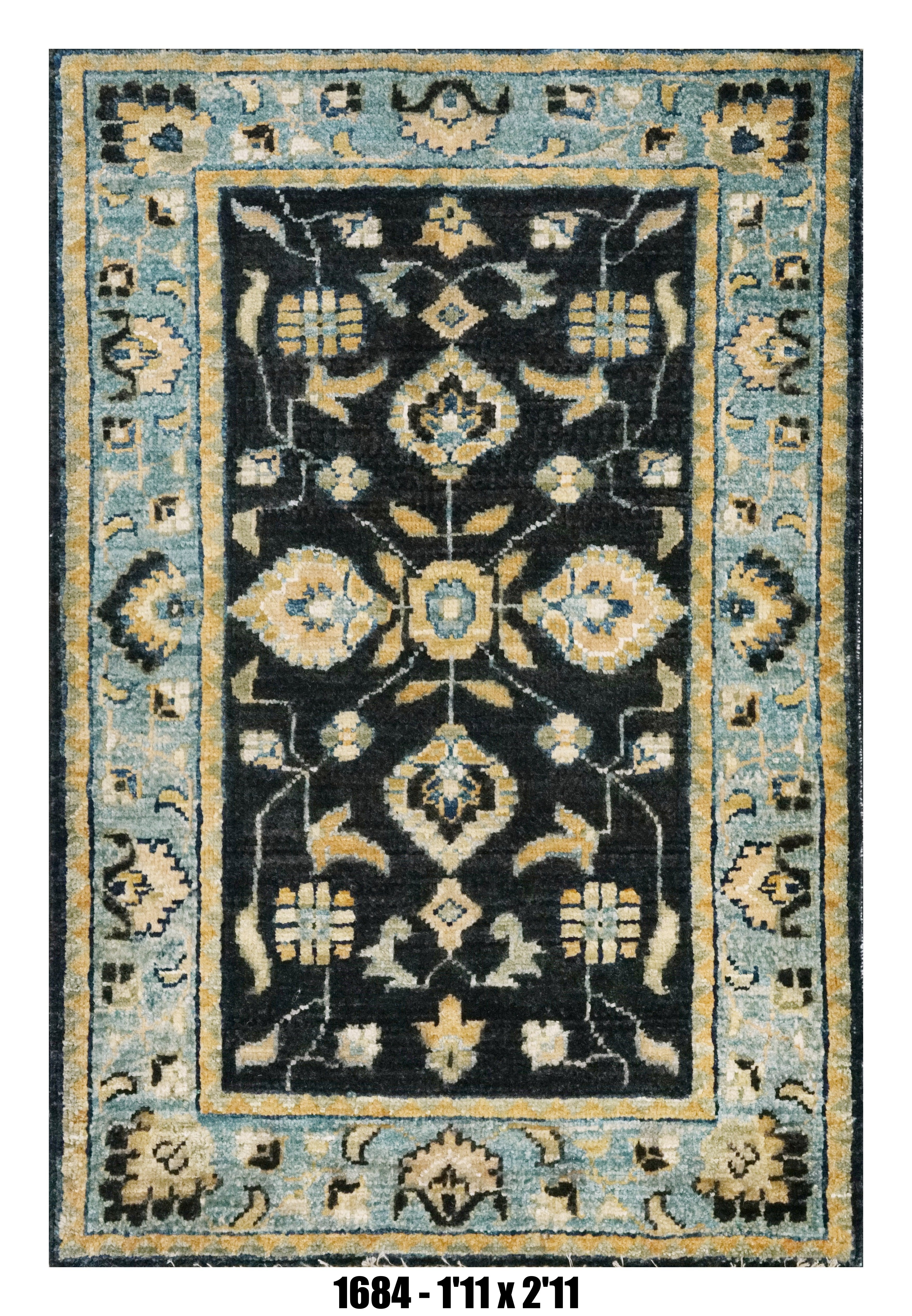 Handmade Afghan Rug — 2x3