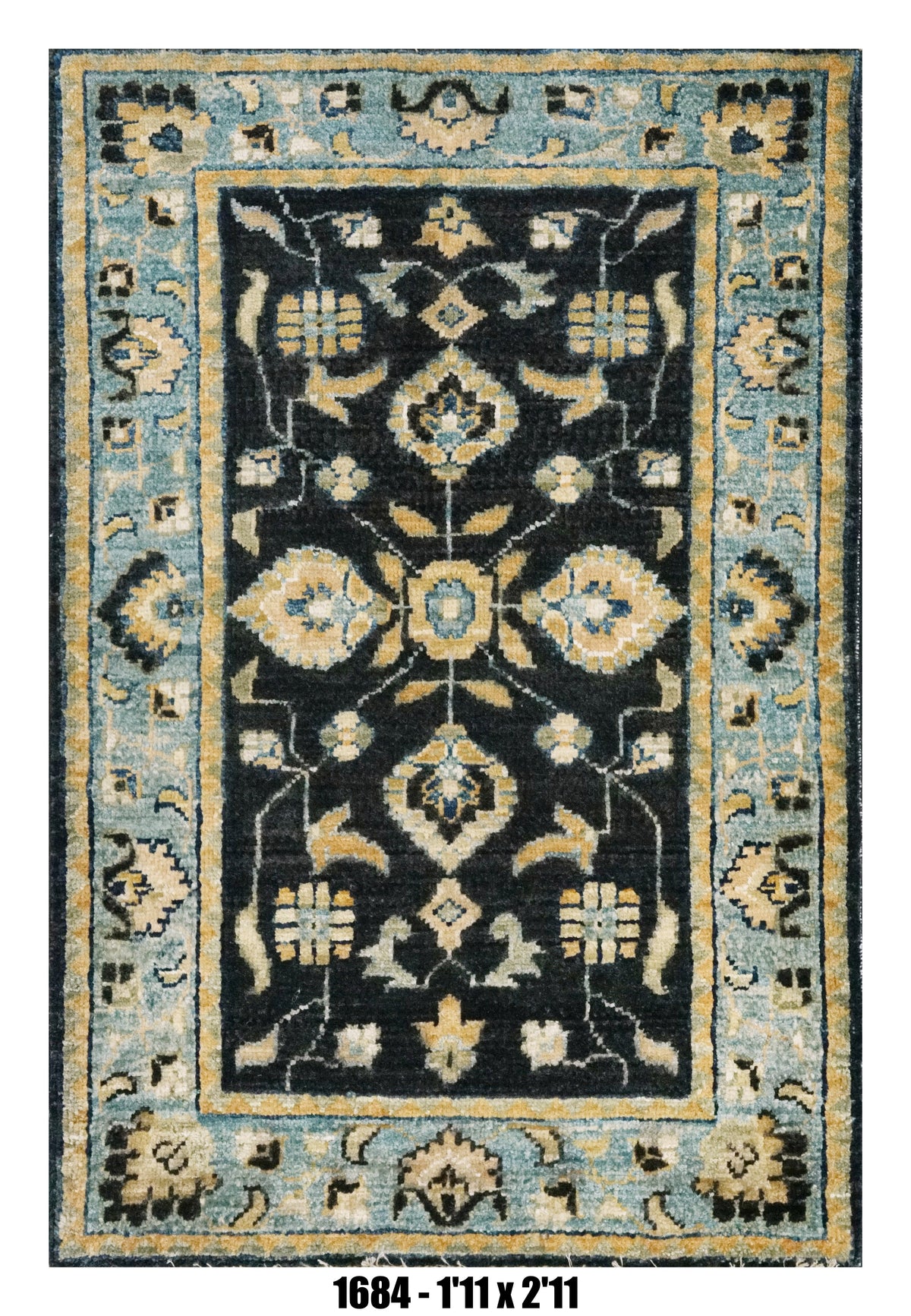 Handmade Afghan Rug — 2x3