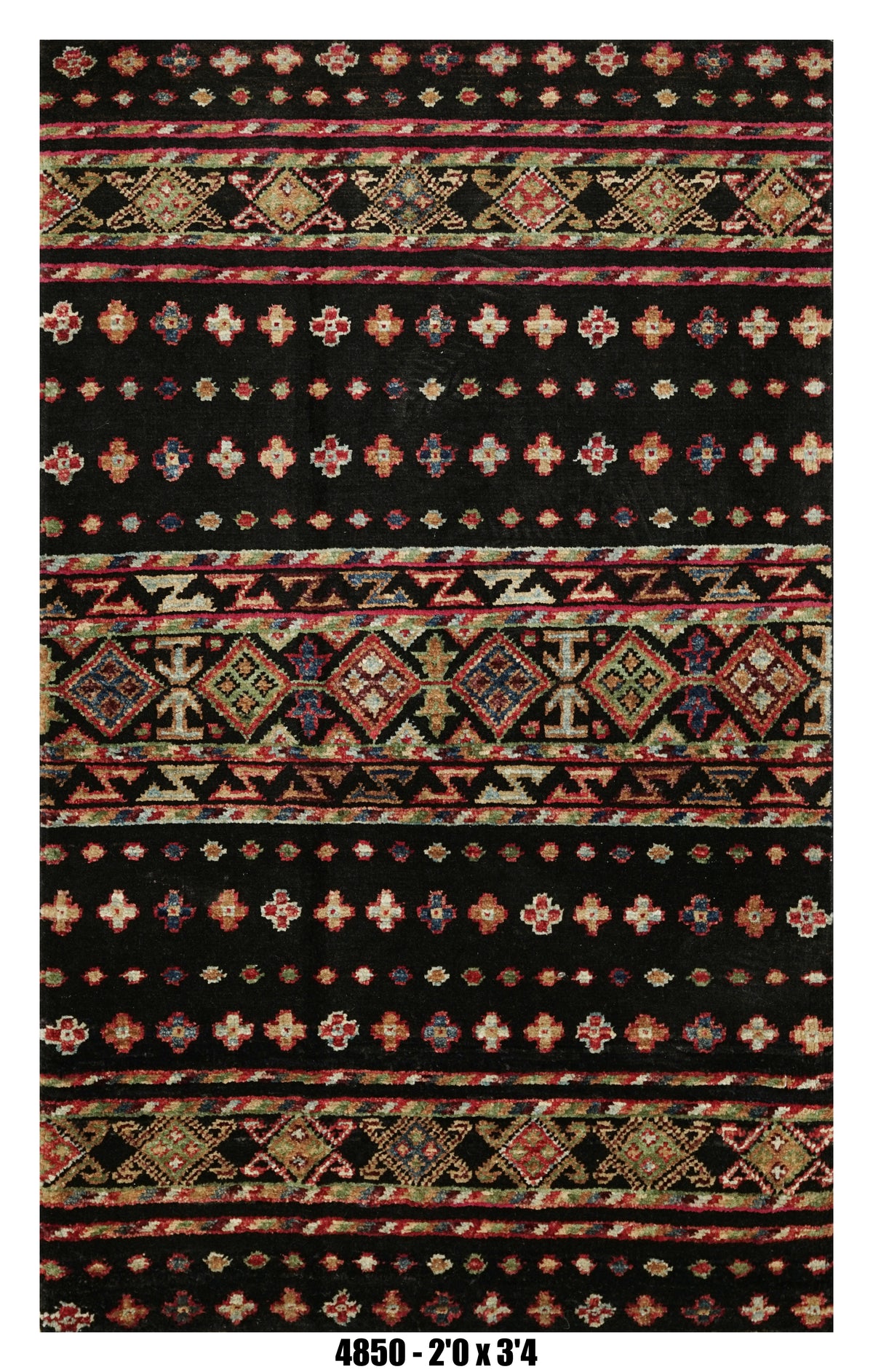 Handmade Afghan Rug — 2x3