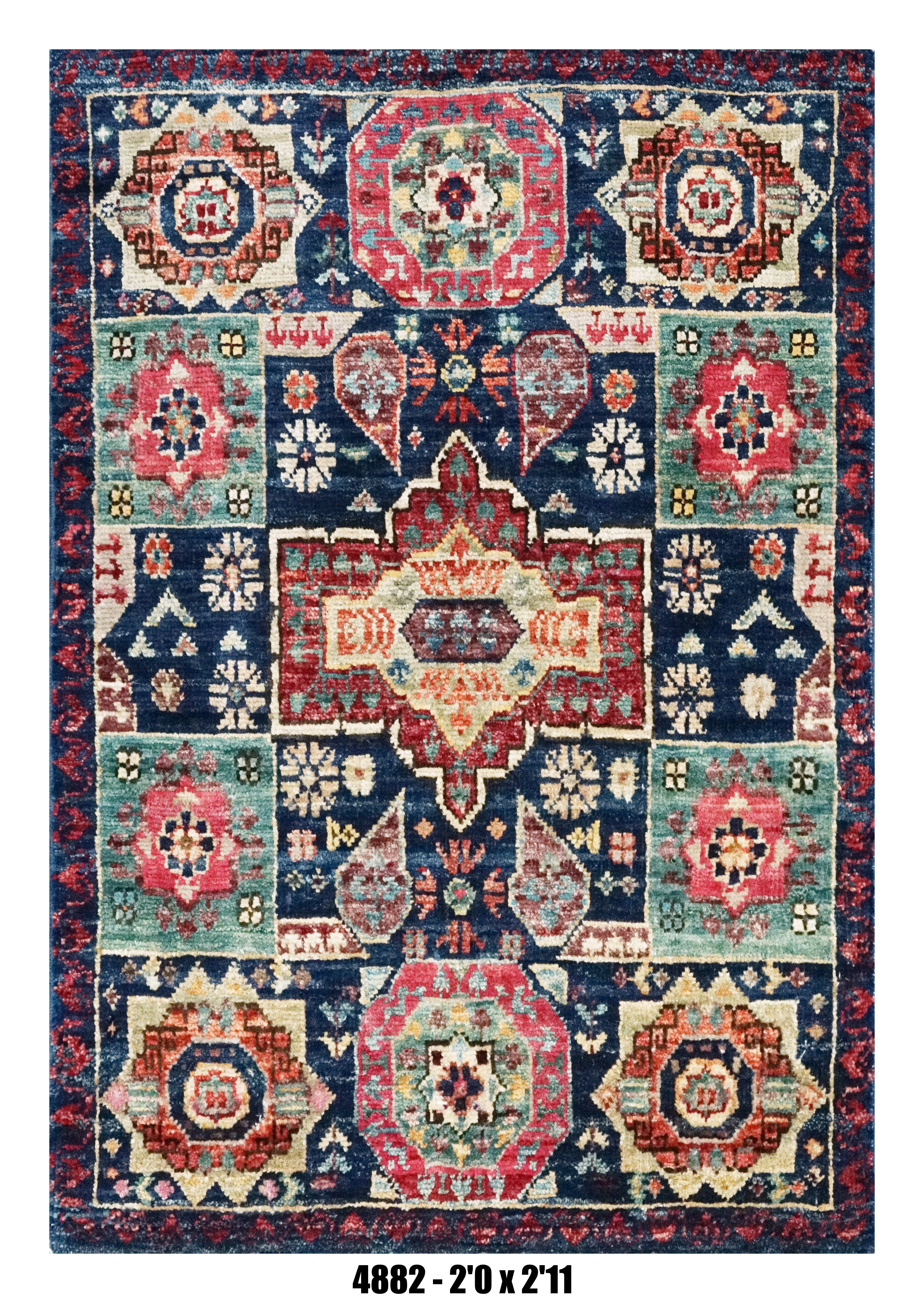Handmade Afghan Rug — 2x3