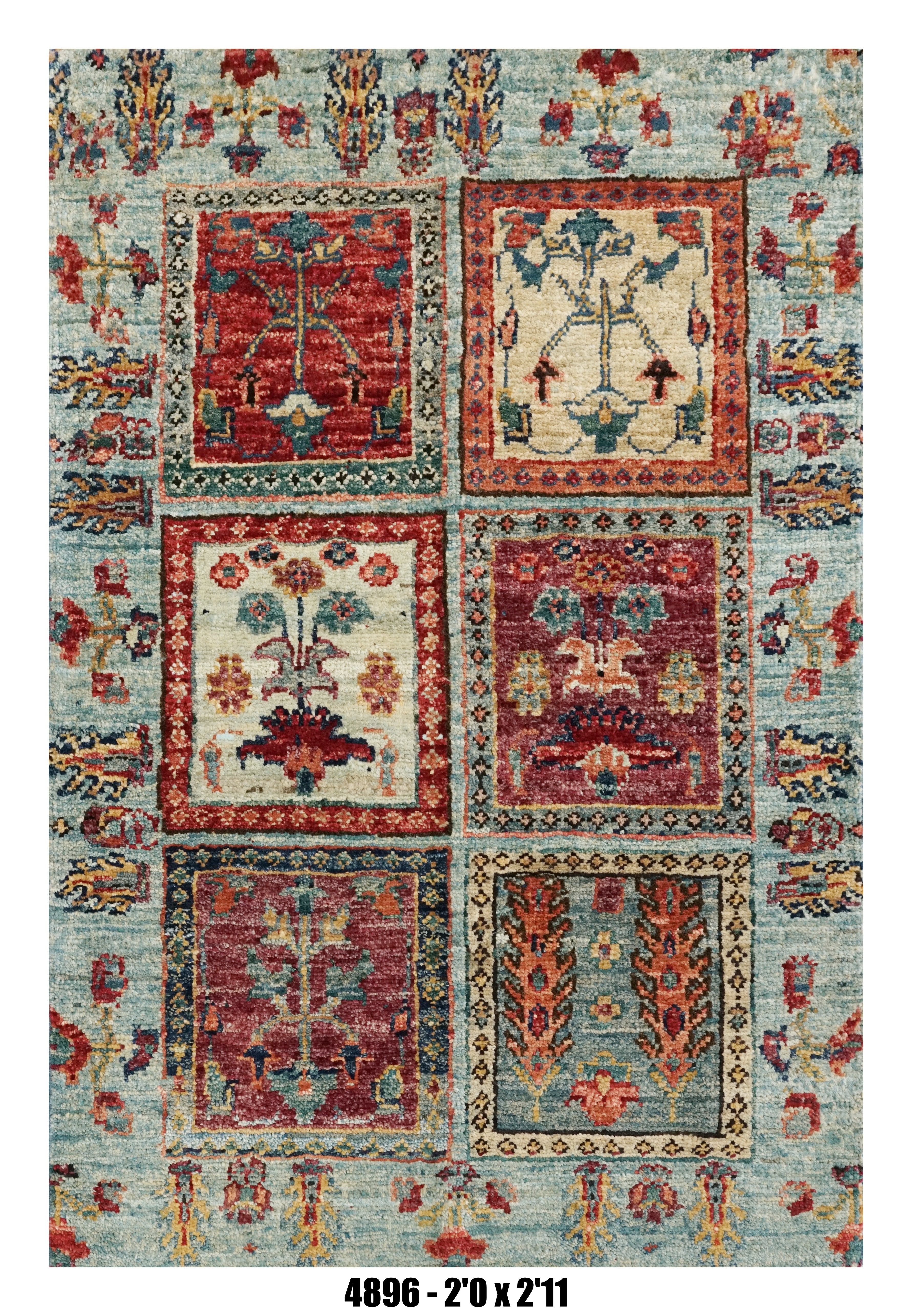 Handmade Afghan Rug — 2x3