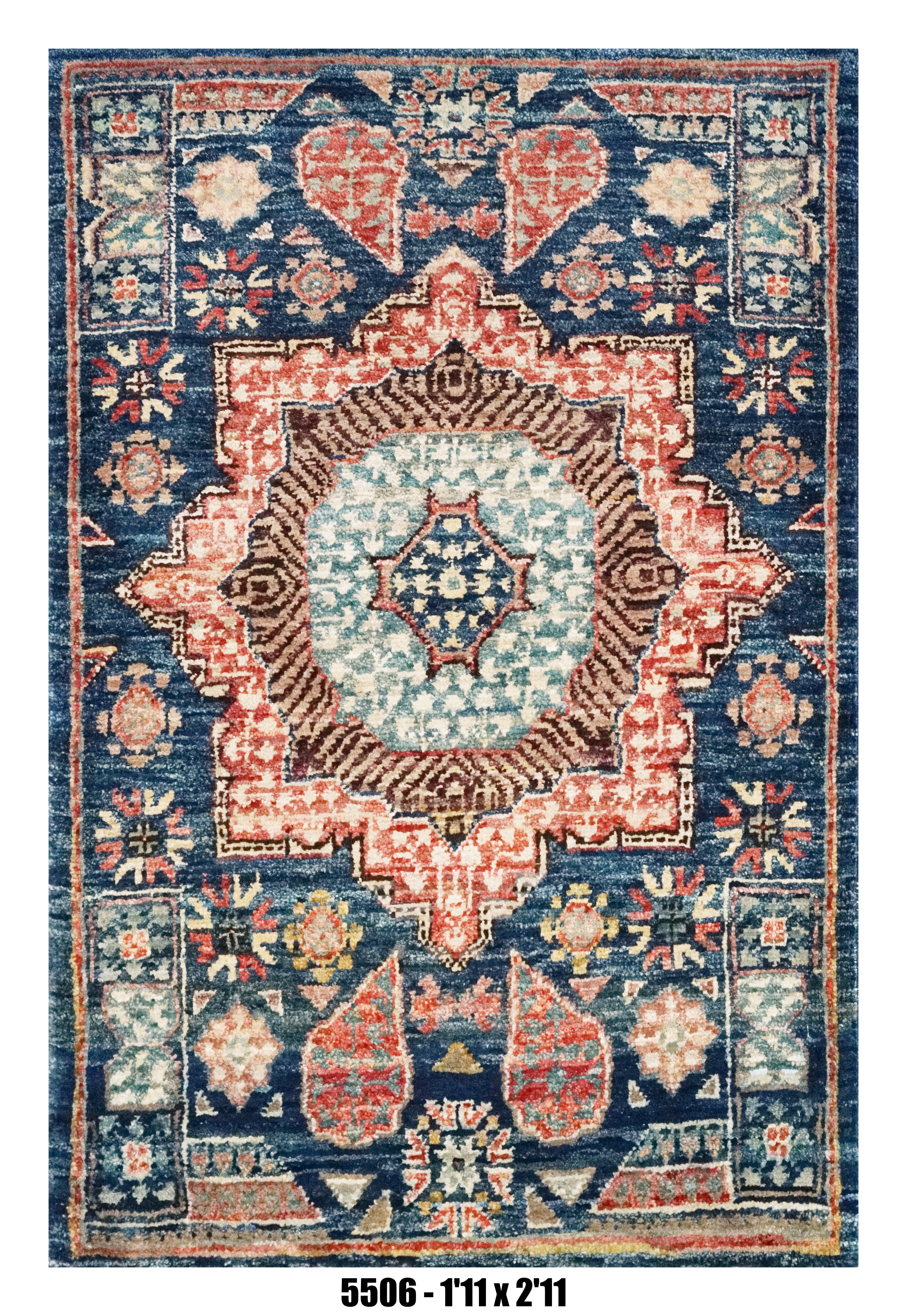 Handmade Afghan Rug — 2x3