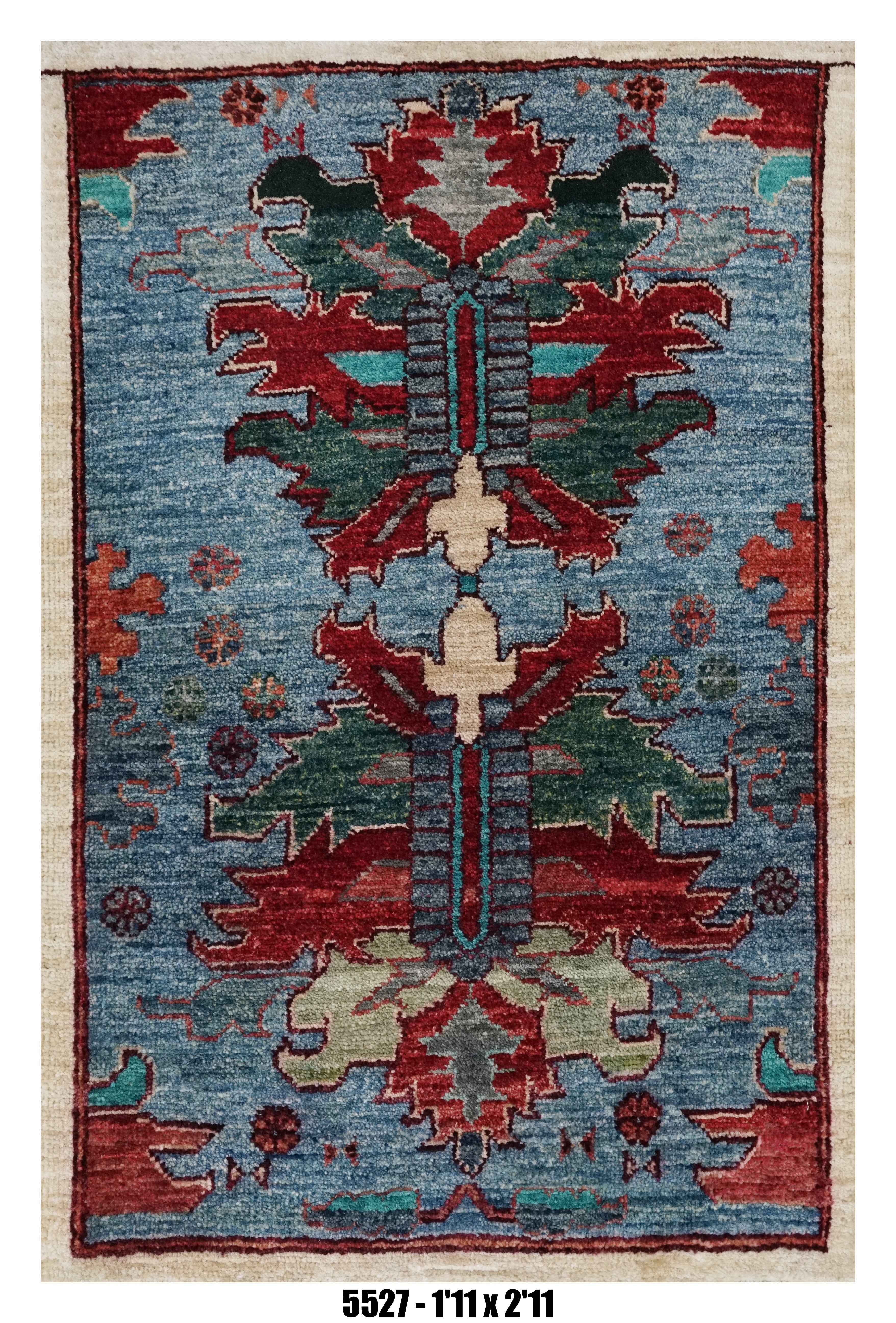 Handmade Afghan Rug — 2x3