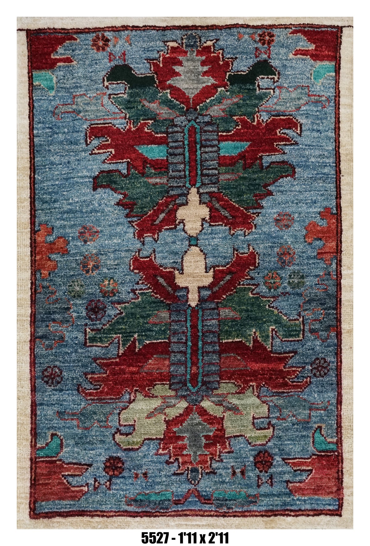 Handmade Afghan Rug — 2x3