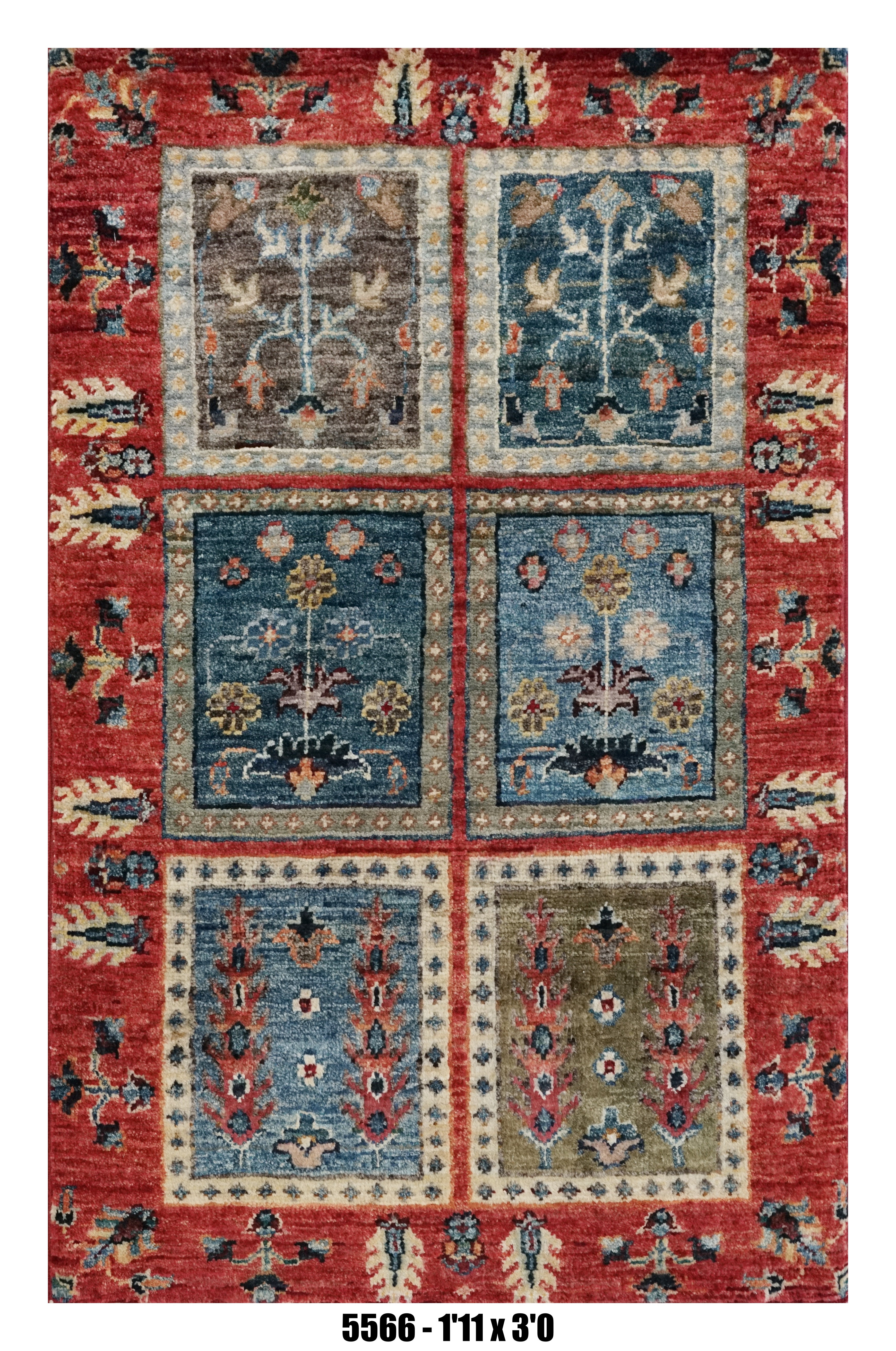 Handmade Afghan Rug — 2x3