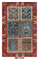 Handmade Afghan Rug — 2x3