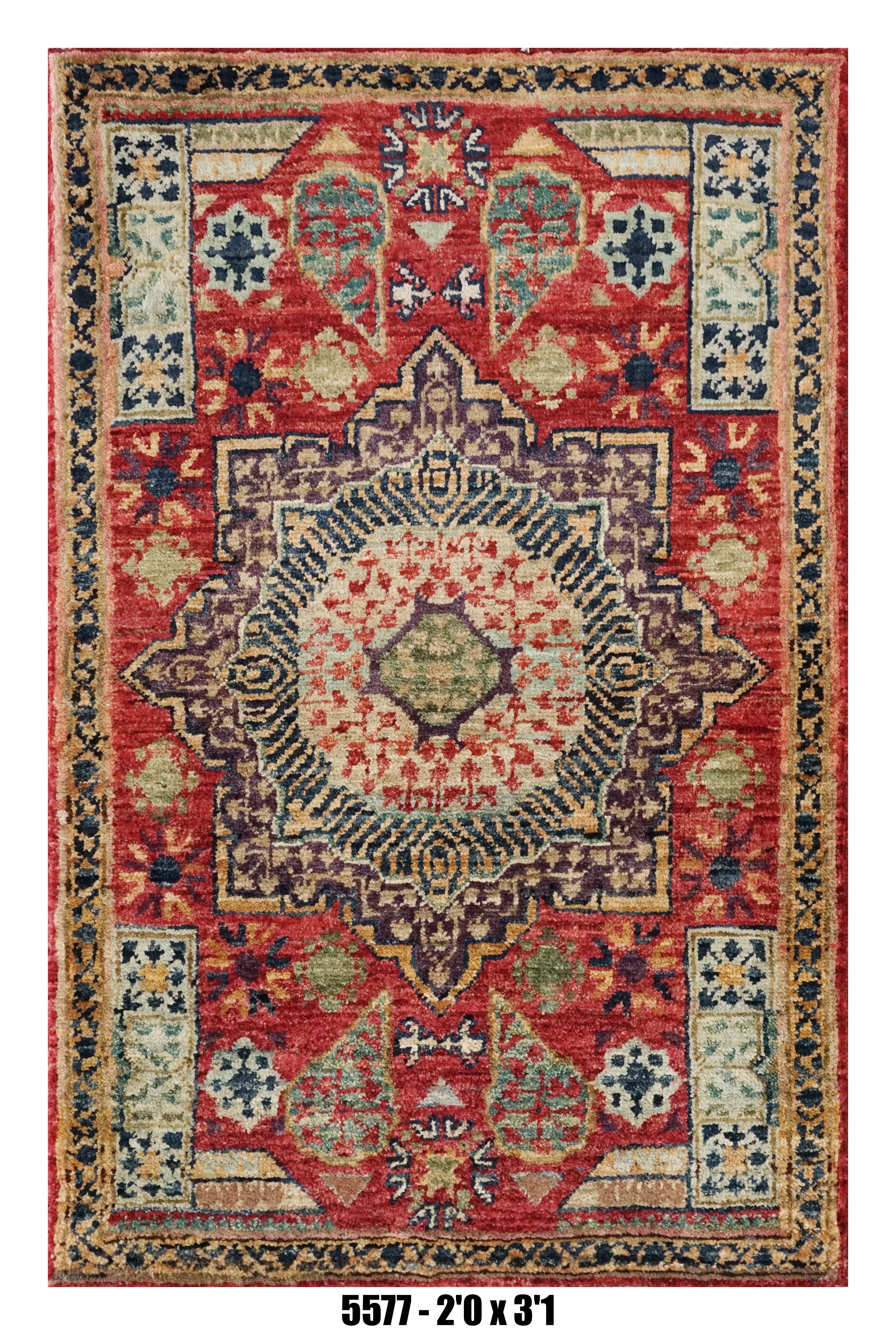 Handmade Afghan Rug — 2x3
