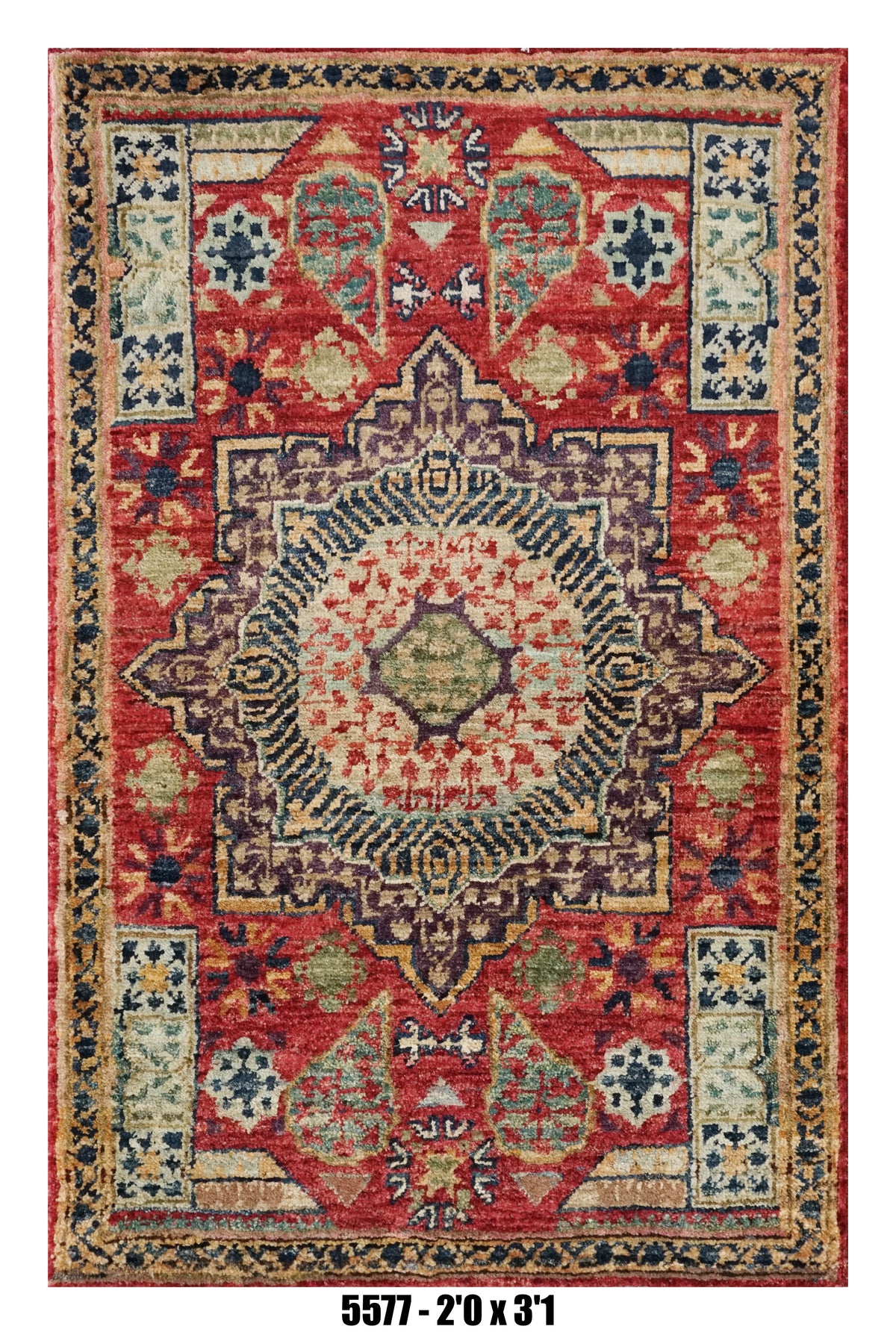 Handmade Afghan Rug — 2x3